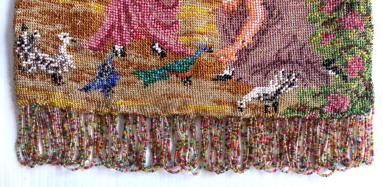 Vintage tapestry beaded - Gem