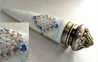 Sterling Silver Jeweled Perfume