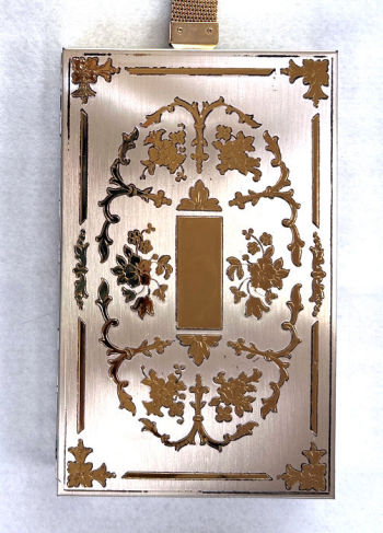 Enameled Vanity Purse