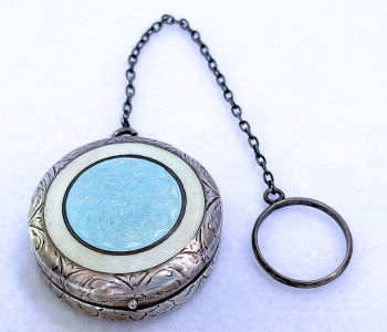 Enamel Guilloche Compact