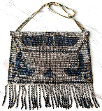 French Envelope Beaded Purse