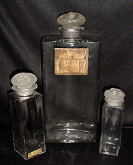 Lalique Coty Perfume Bottles