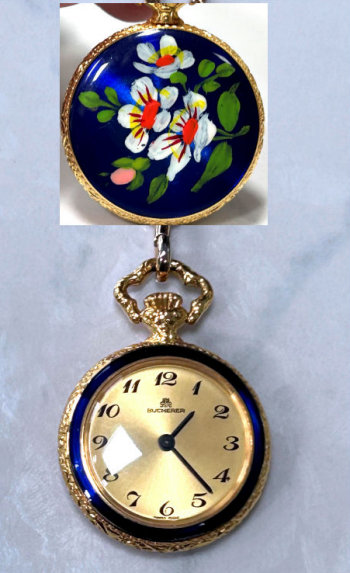 Bucherer Enamel Watch