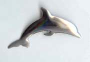 Sterling Silver Dolphin Pin