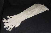 Embroidered Silk Gloves