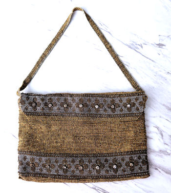 French Envelope Beaded Purse