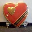Red Double Heart Compact