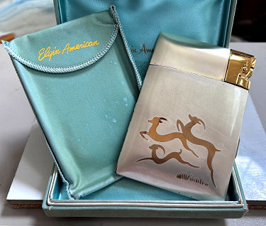 Elgin American Combo Cigarette Case/Lighter