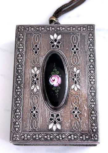 Enameled Vanity Purse