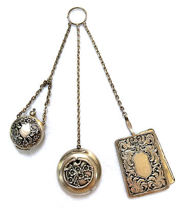 Enameled Chatelaine