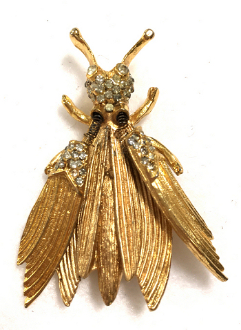 Hattie Carnegie Jeweled Brooch